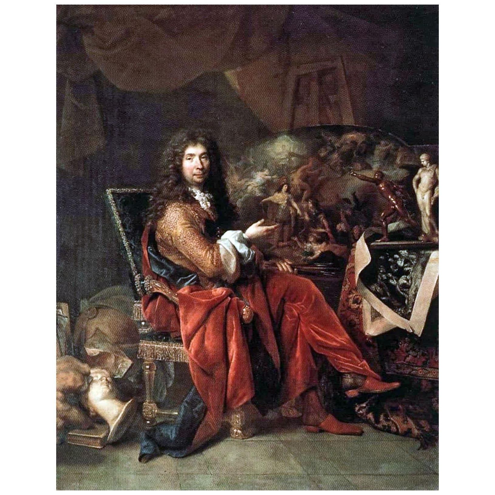 Nicolas de Largilleer. Charles Le Brun. 1683. Louvre