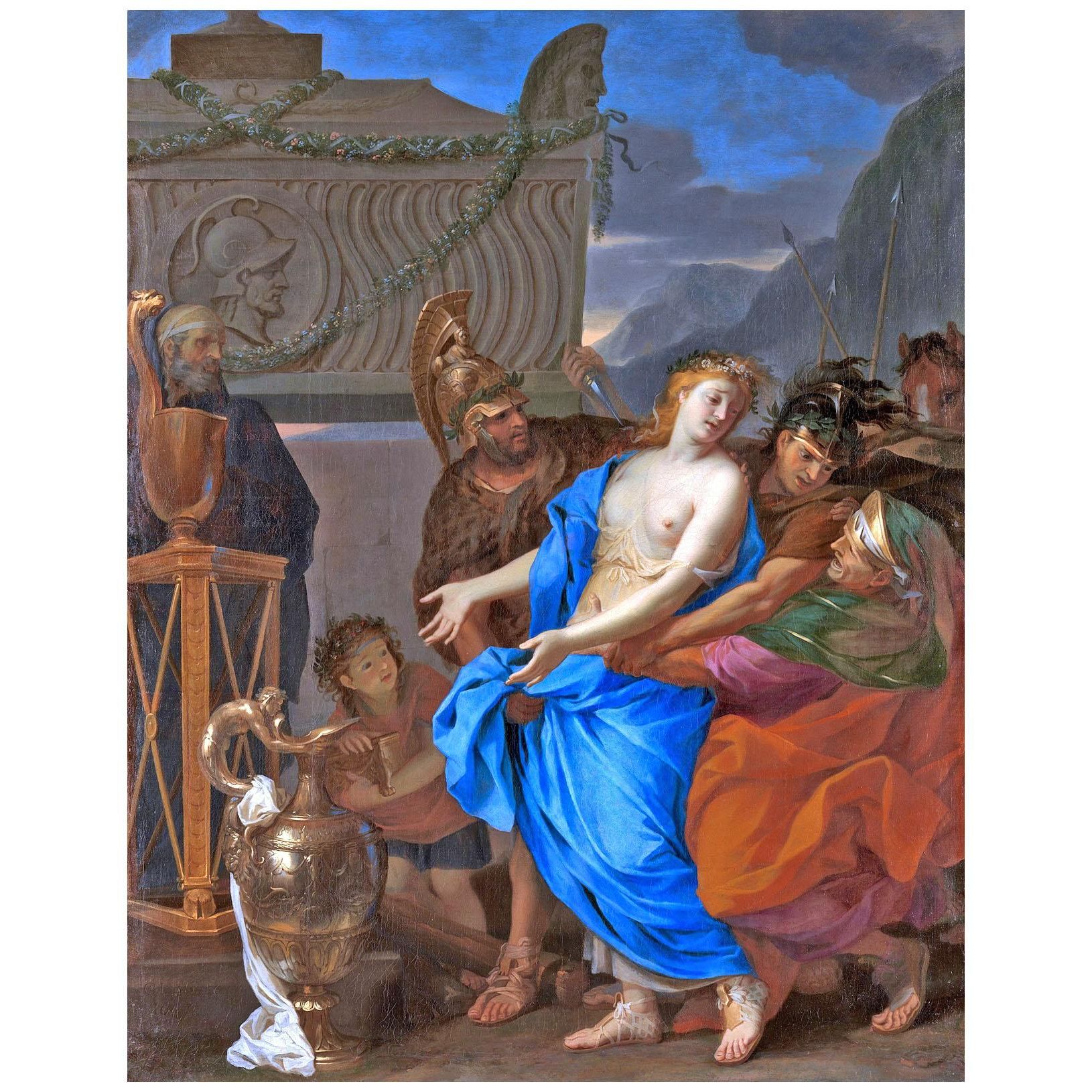 Charles Le Brun. Le sacrifice de Polyxène. 1647. Metropolitan Museum NY