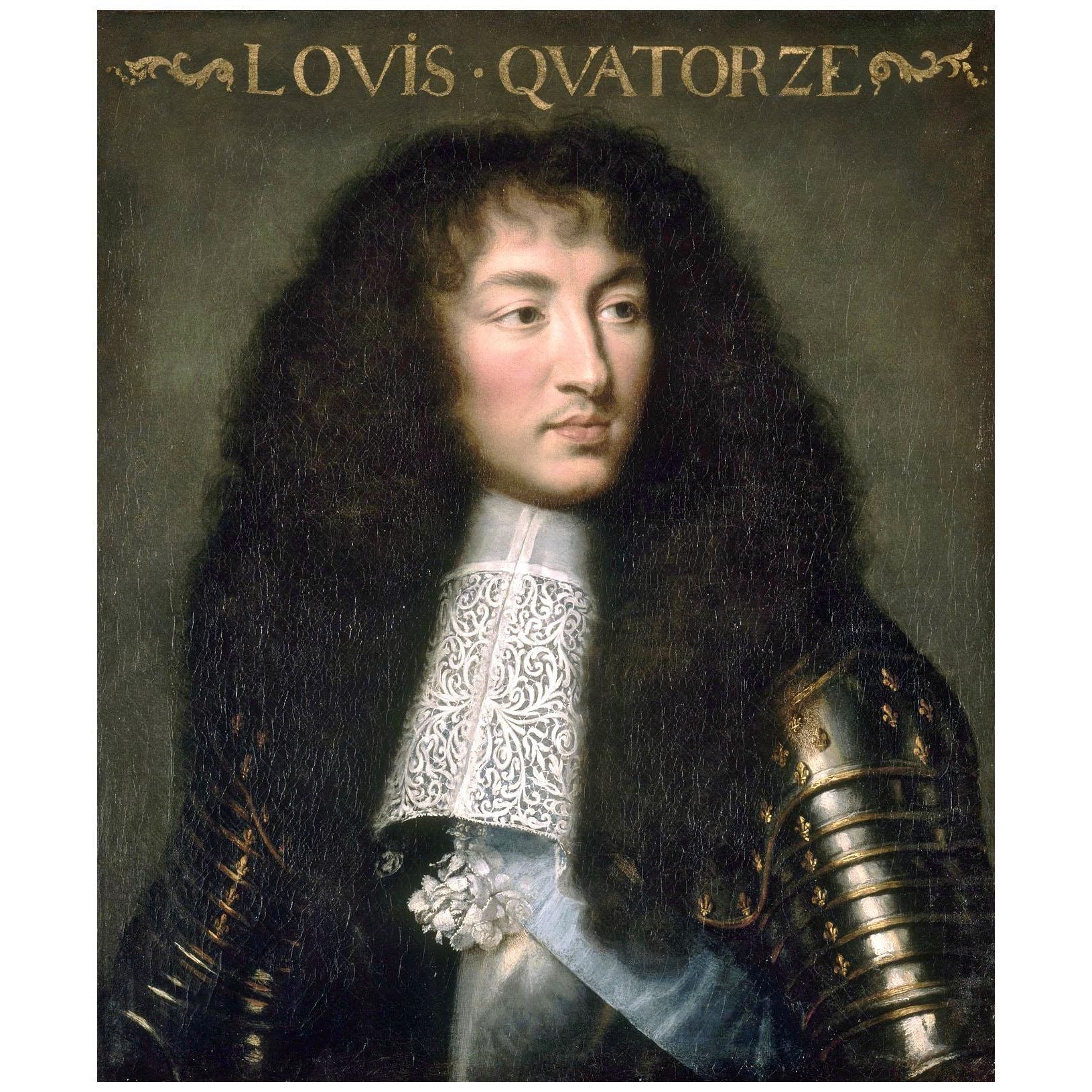 Charles Le Brun. Louis XIV, roi de France. 1661. Chateau de Versailles
