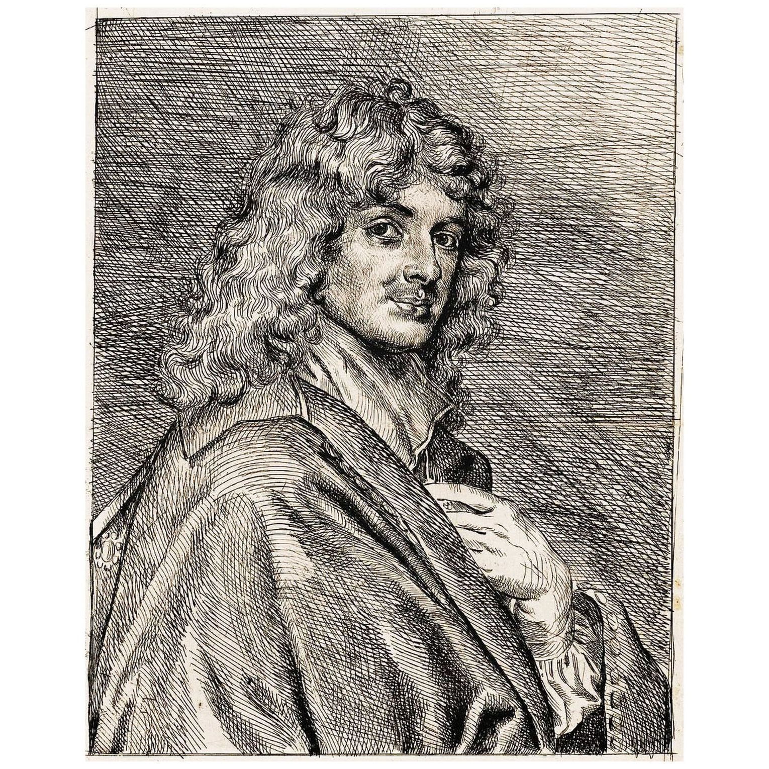 Claude Lefebvre. Autoportrait. 1663. Boston Museum of Fine Arts
