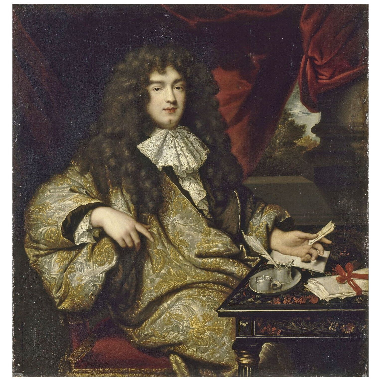Claude Lefebvre. Jean-Baptiste Colbert. 1676. Château de Versailles