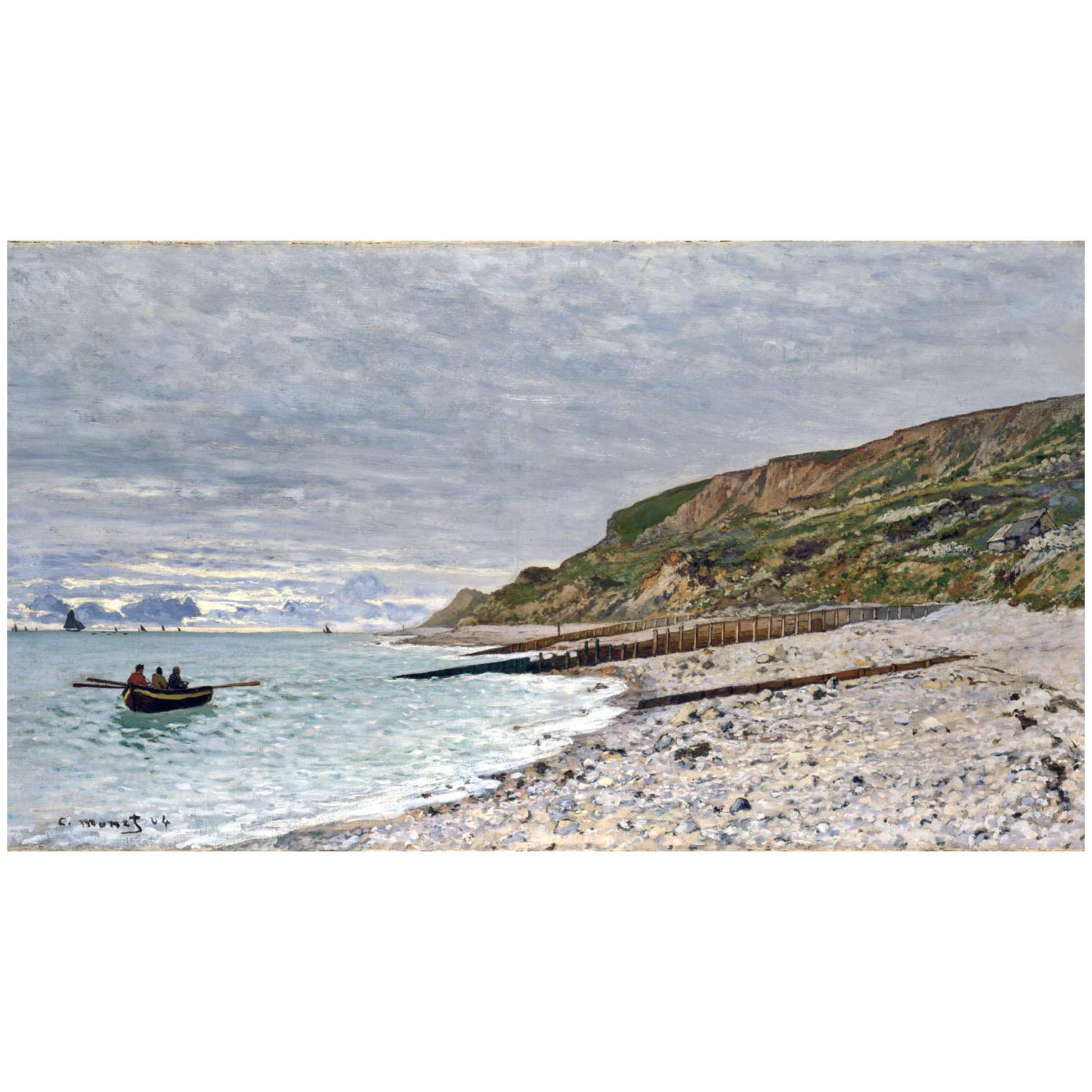 Claude Monet. Pointe de la Hève à Sainte-Adresse. 1864. National Gallery London