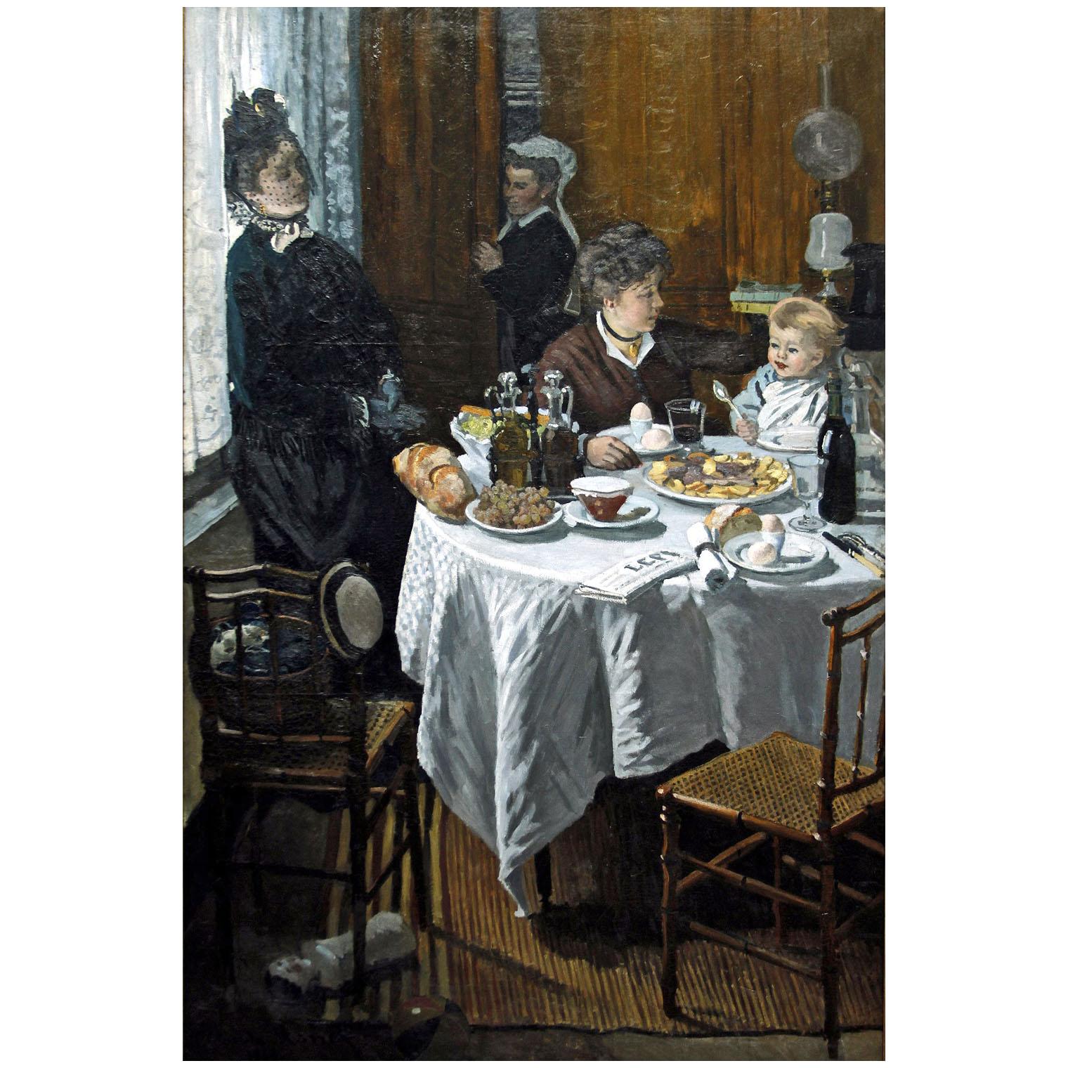 Claude Monet. Le dejeuner. 1868. Städel, Frankfurt