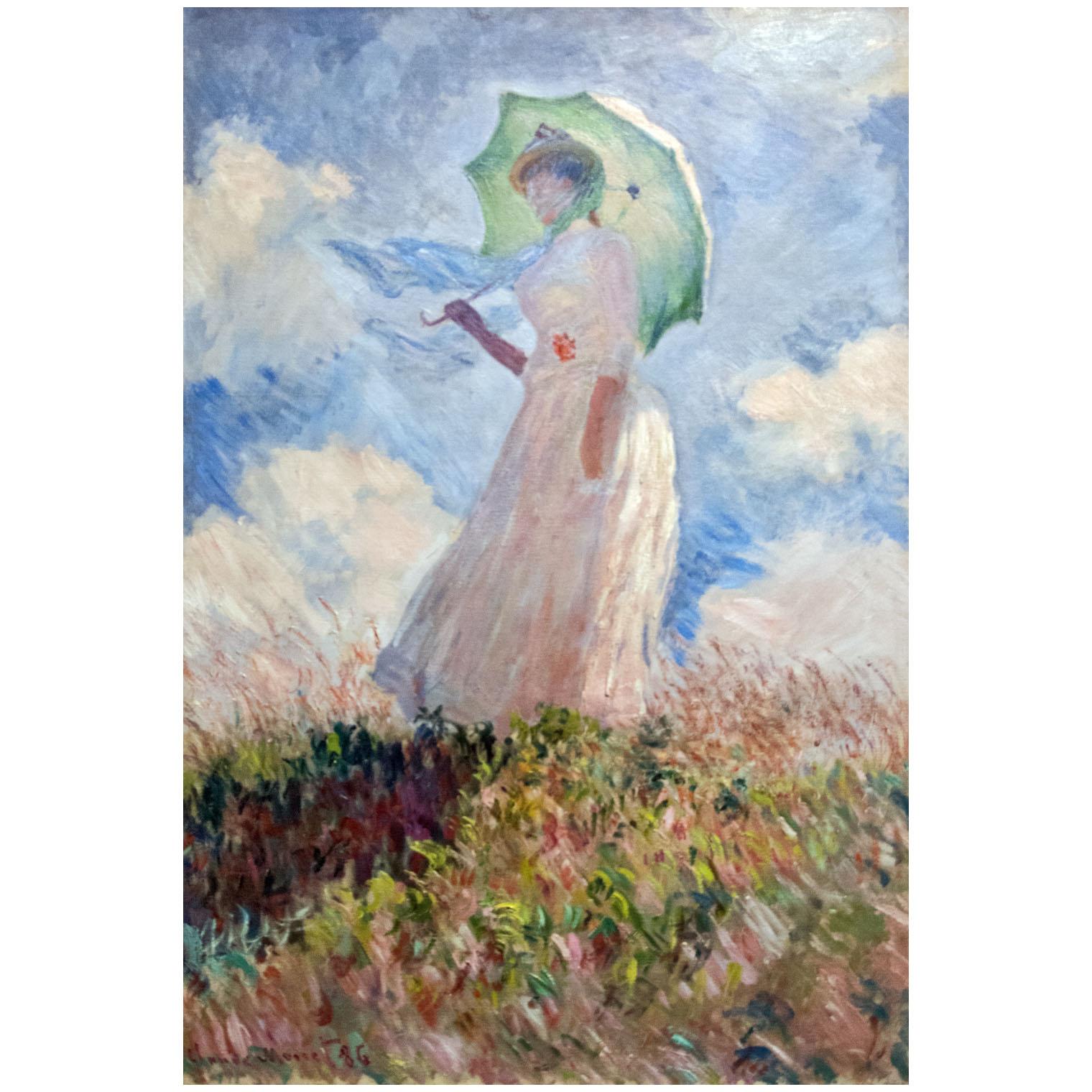 Claude Monet. Femme à l'ombrelle. 1886. Musee d’Orsay Paris