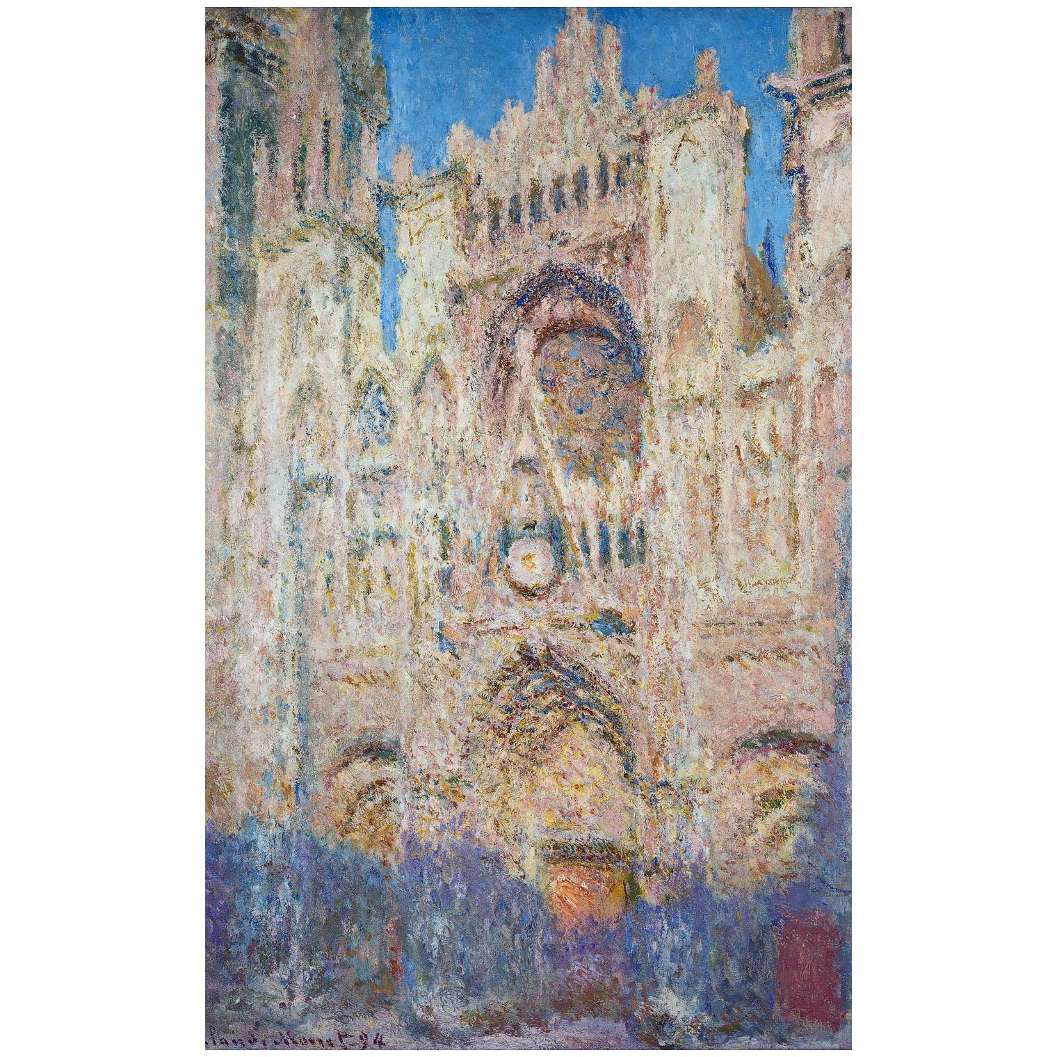 Claude Monet. Le Cathédrale de Rouen. 1892. Pushkin Museum Moscow