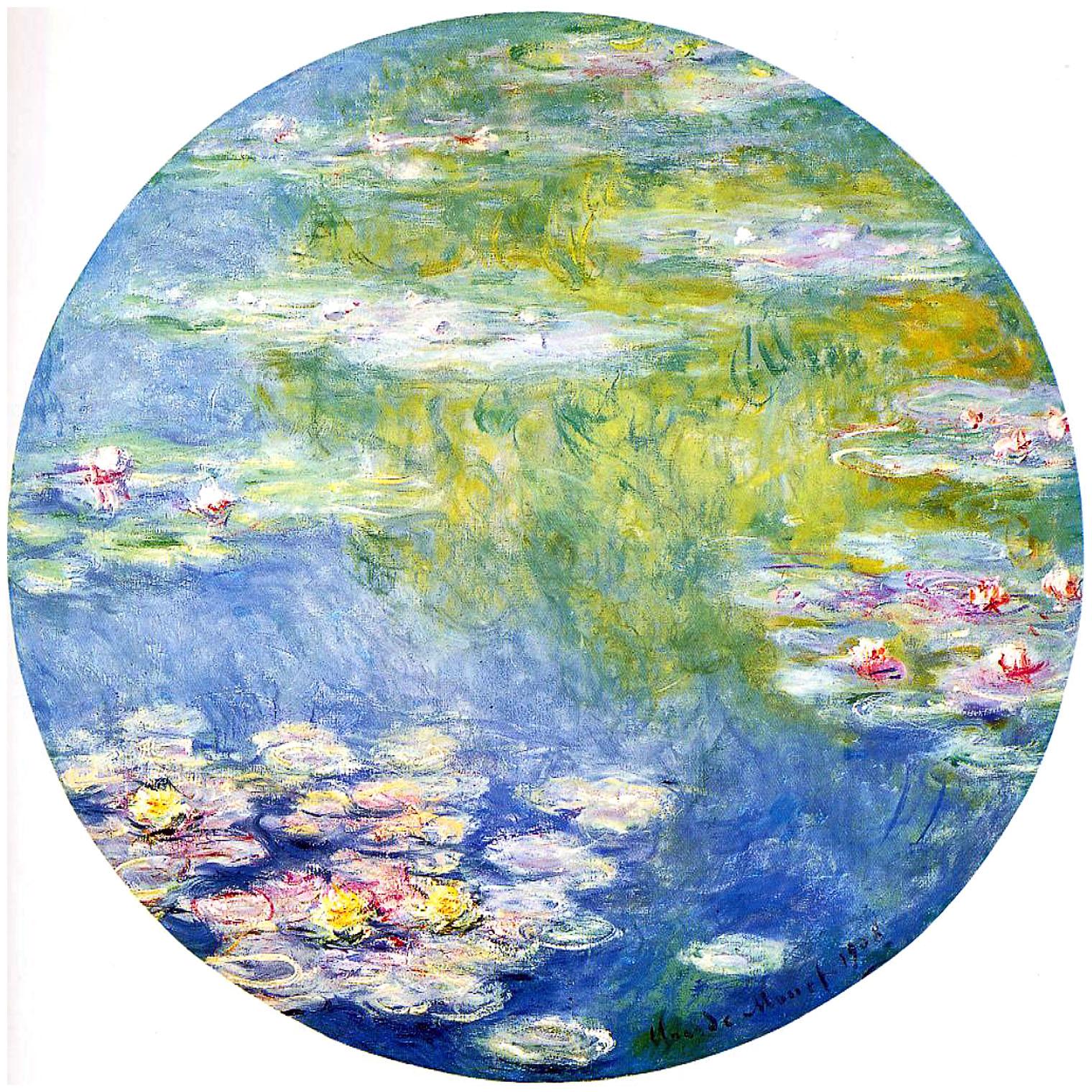 Claude Monet. Nymphеas. 1909. Dallas Museum of Art
