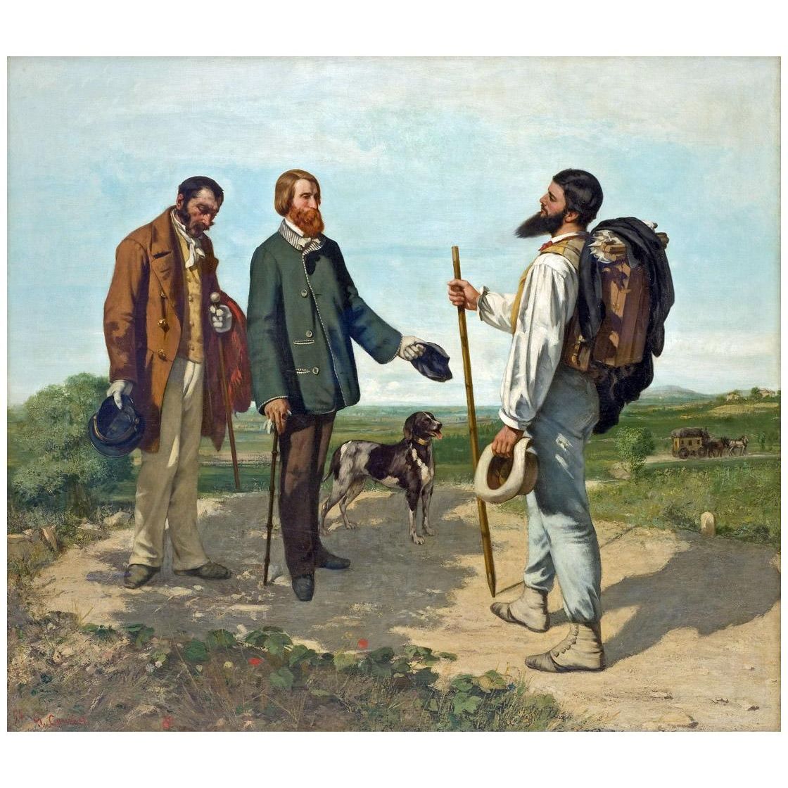 Gustave Courbet. Les Cribleuses de blé. 1854. Musee des Arts de Nantes
