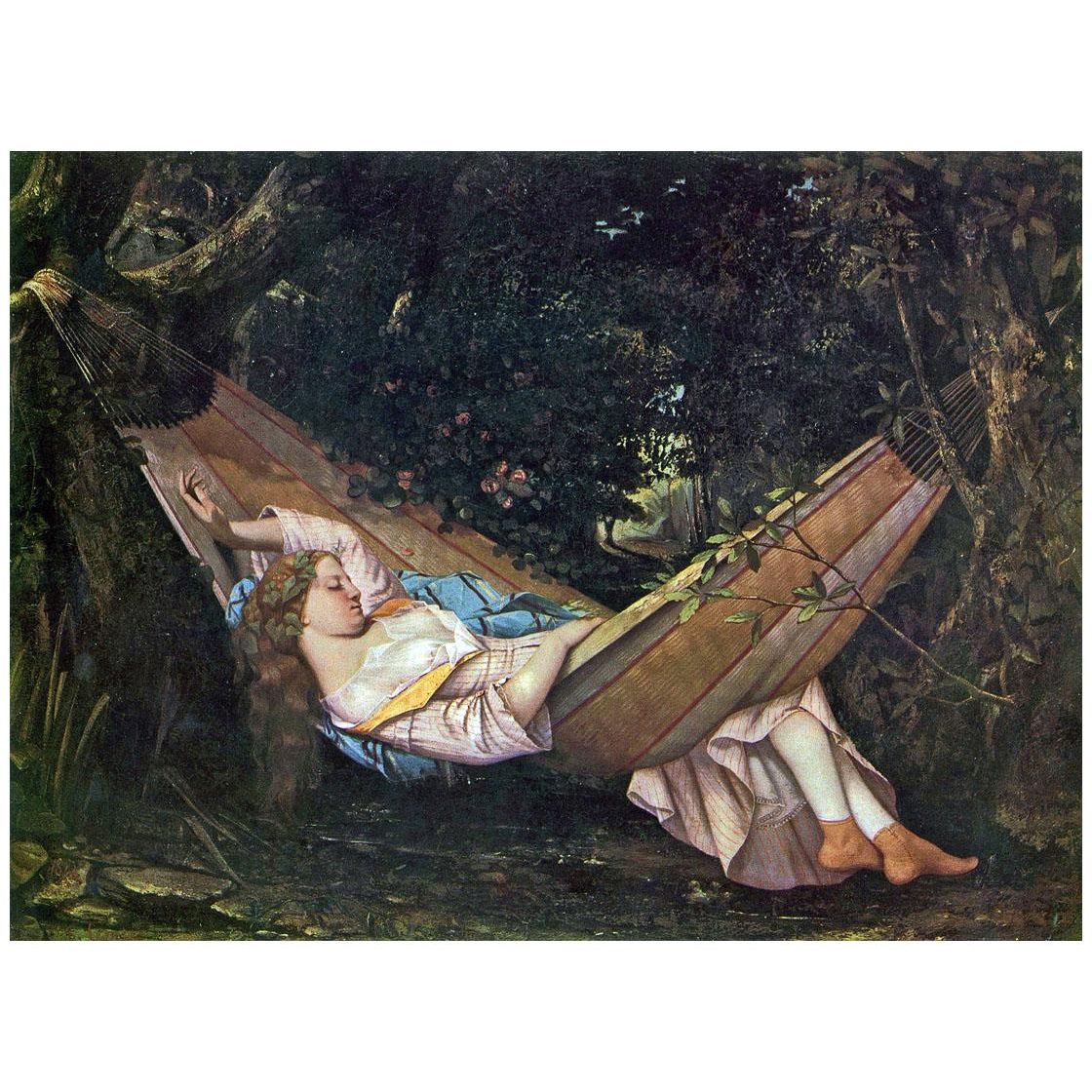 Gustave Courbet. Le Reve. 1844. Kunst Museum Winterthur