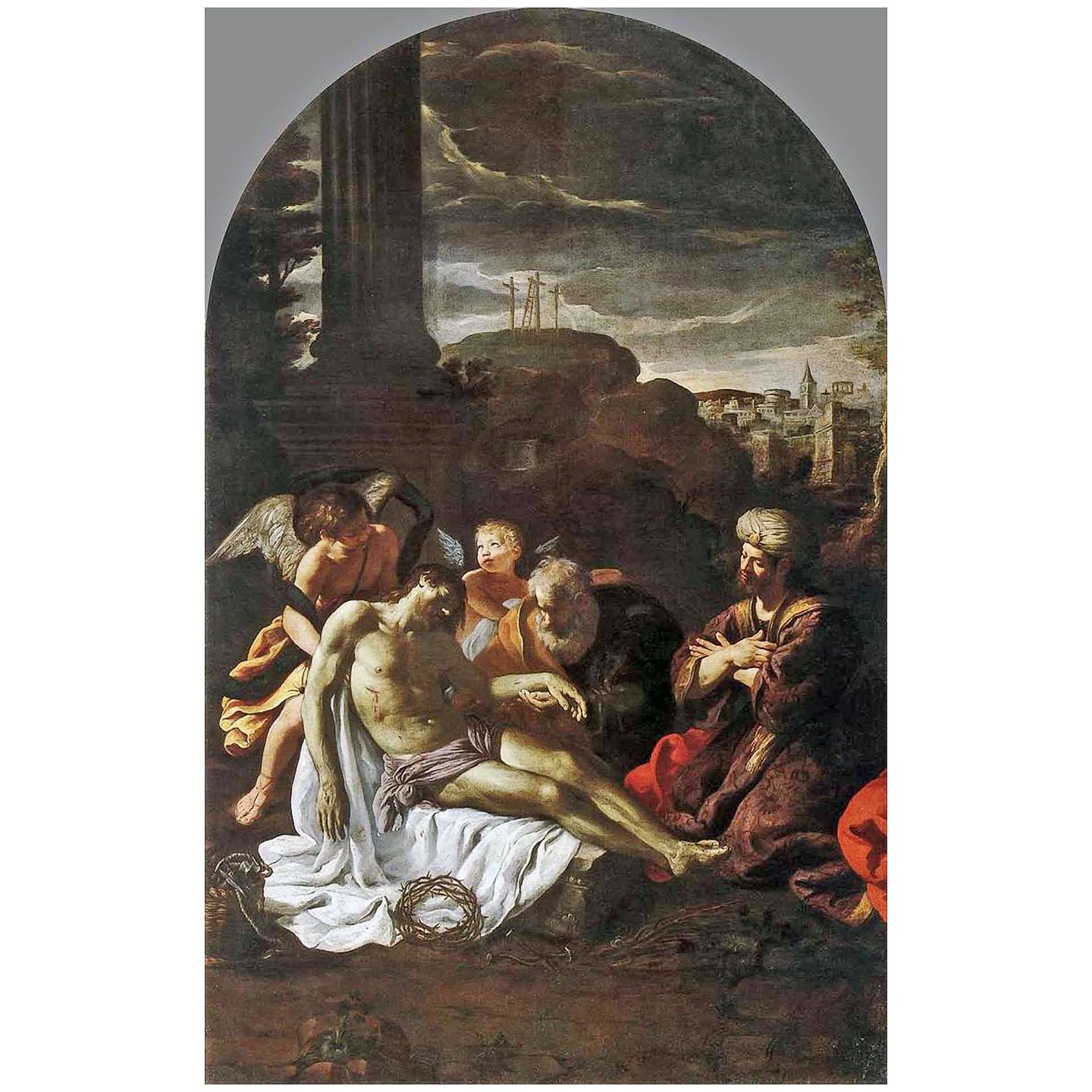 Pietro da Cortona. Pieta. 1620-1625. Santa Chiara, Cortona
