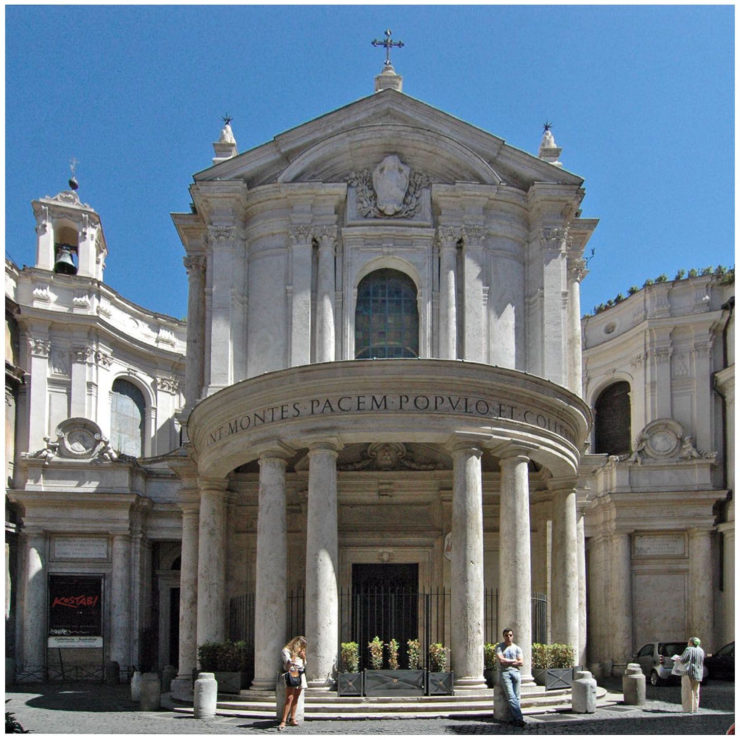Pietro da Cortona. Chiesa di S. Maria della Pace. 1655-1657. Roma
