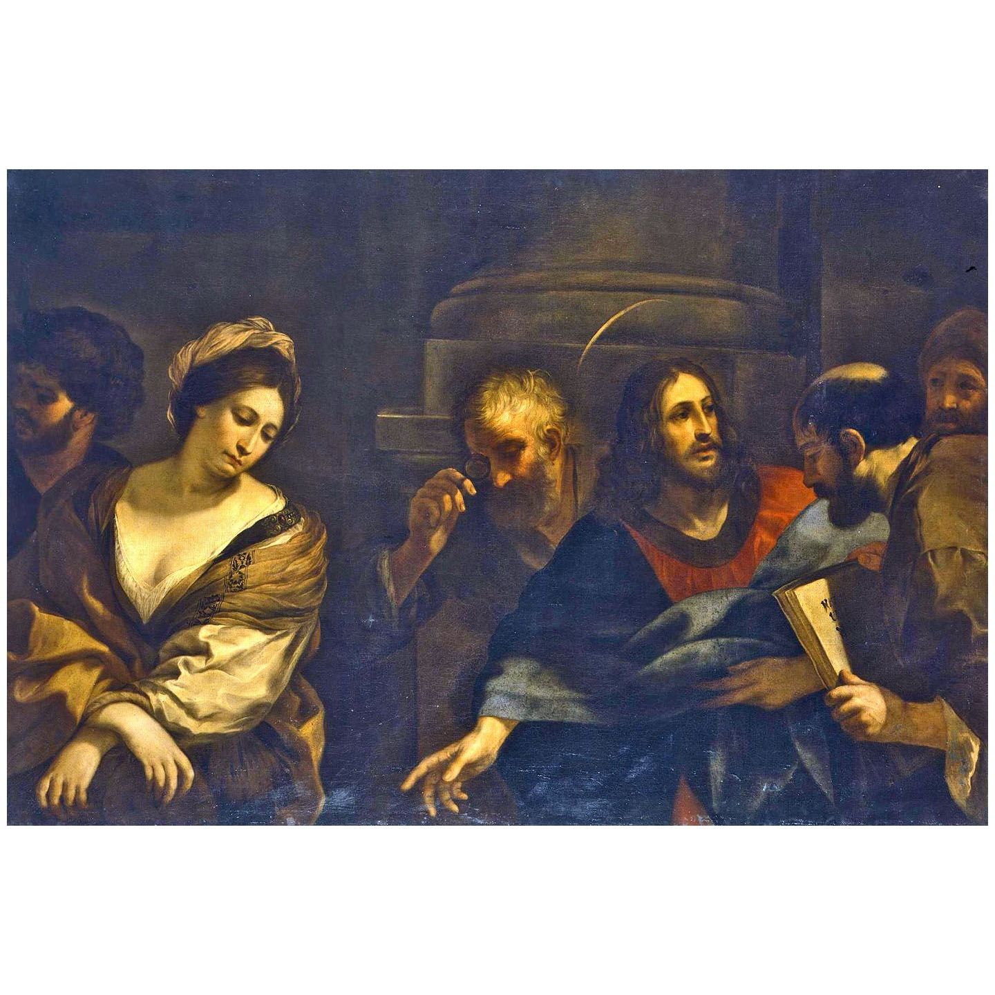 Pietro da Cortona. Cristo e il peccatrice. n/d. Hermitage