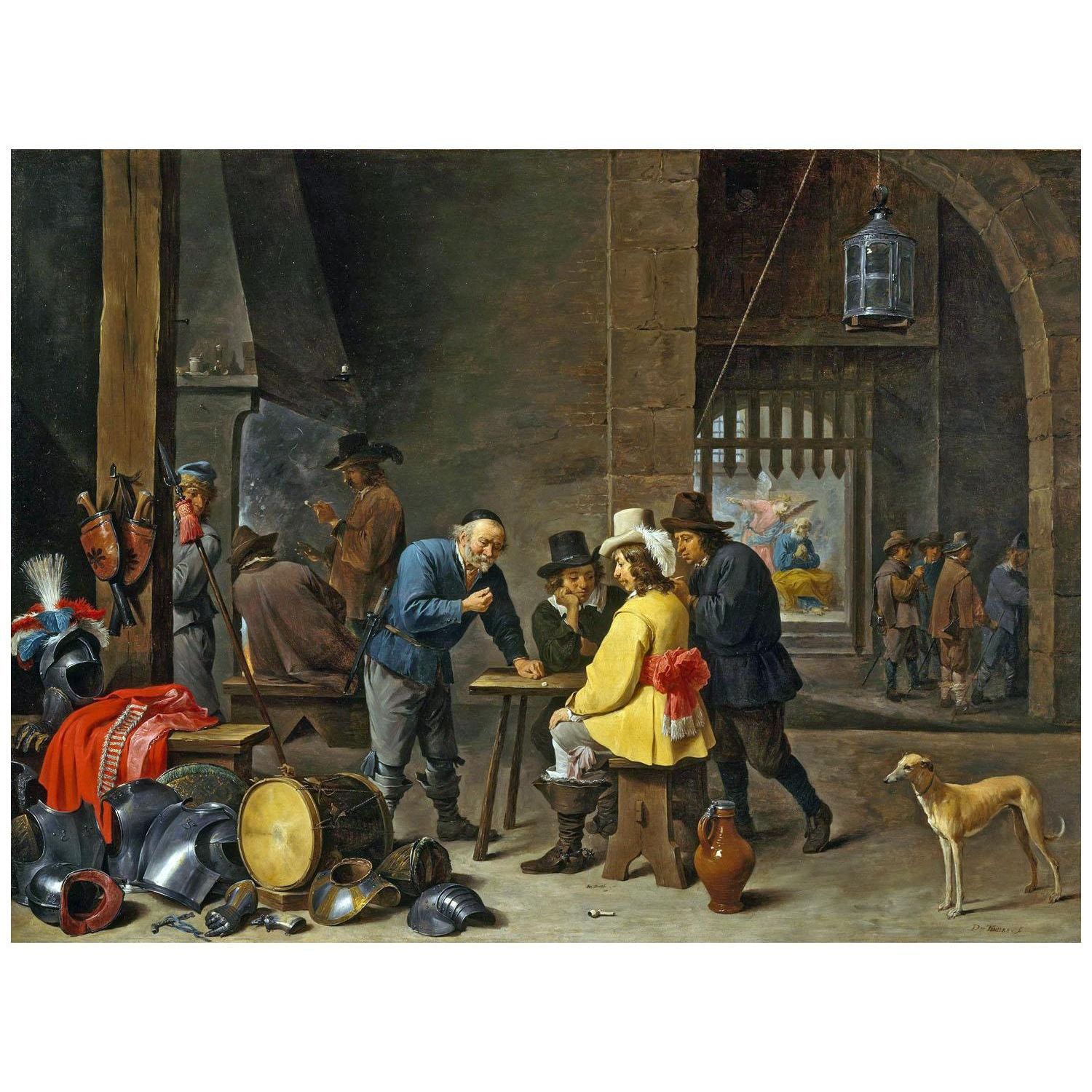 David Teniers II. Guardroom. 1645-1647. Metropolitan Museum of Art, NY