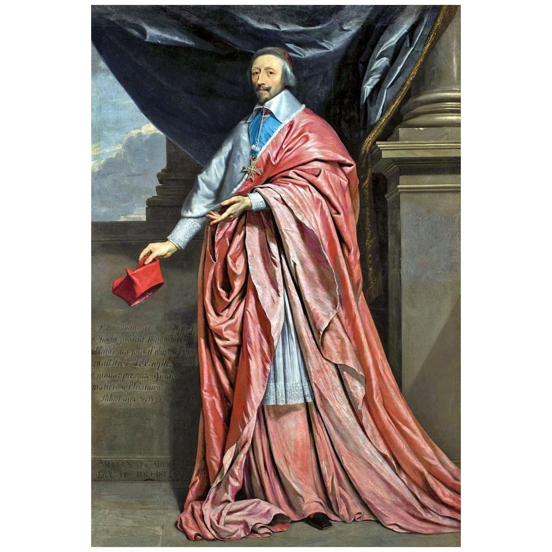 Philippe de Champaigne. Cardinal de Richelieu. 1640. Muzeum Narodowe Warszawa