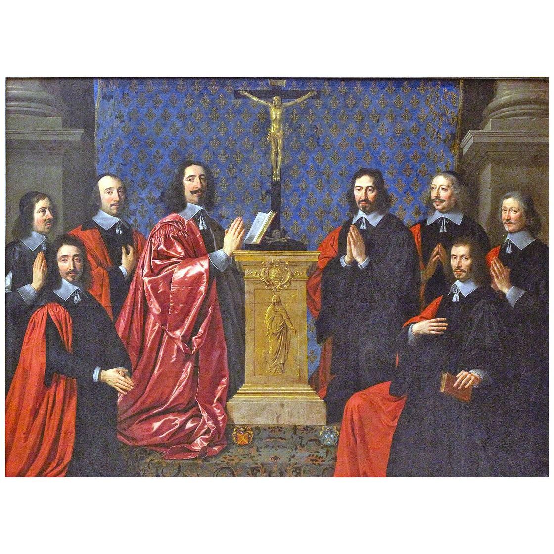 Philippe de Champaigne. Le Prévôt des marchands et les échevins de la ville de Paris. 1648. Louvre