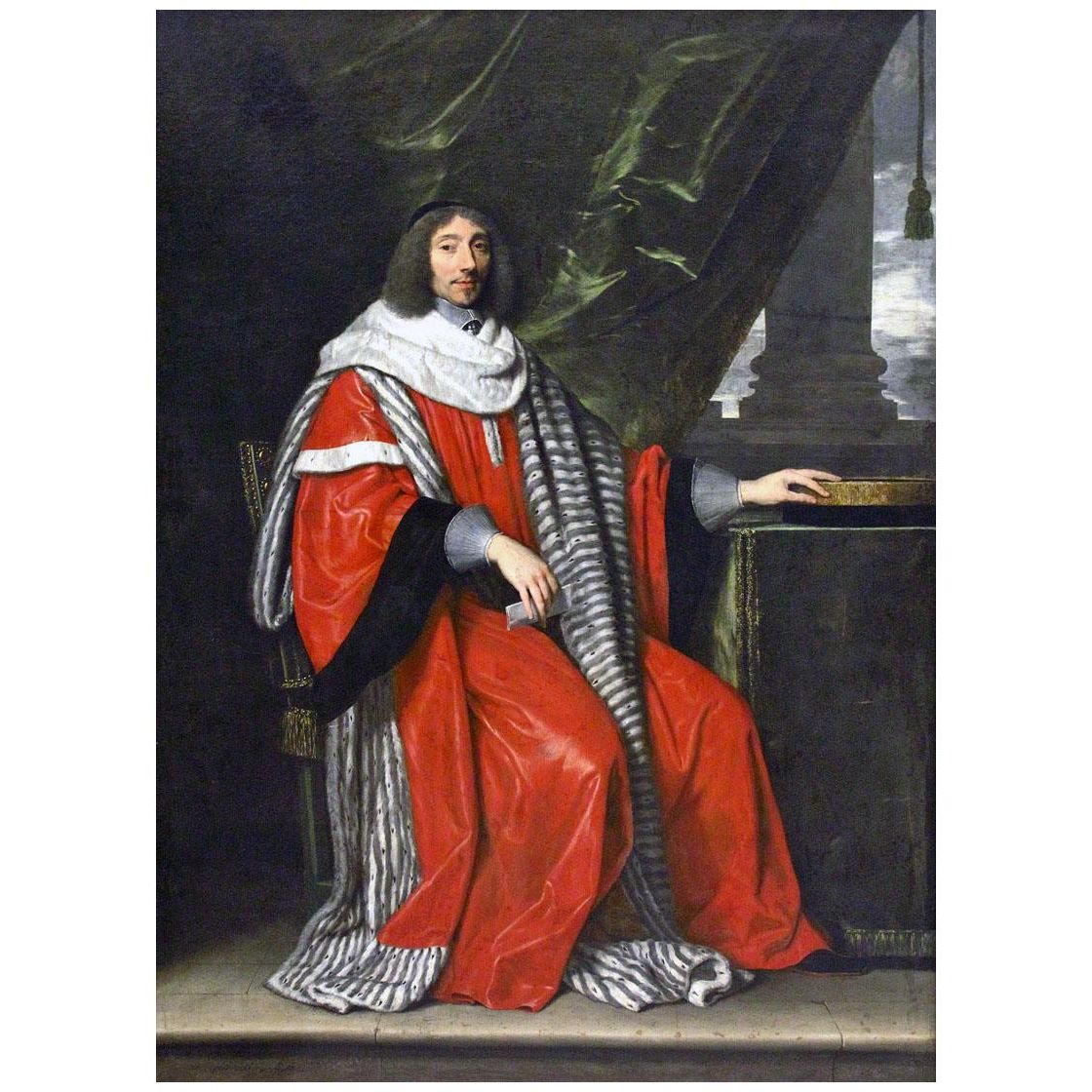 Philippe de Champaigne. Jean-Antoin de Mesmes. 1653. Louvre Paris