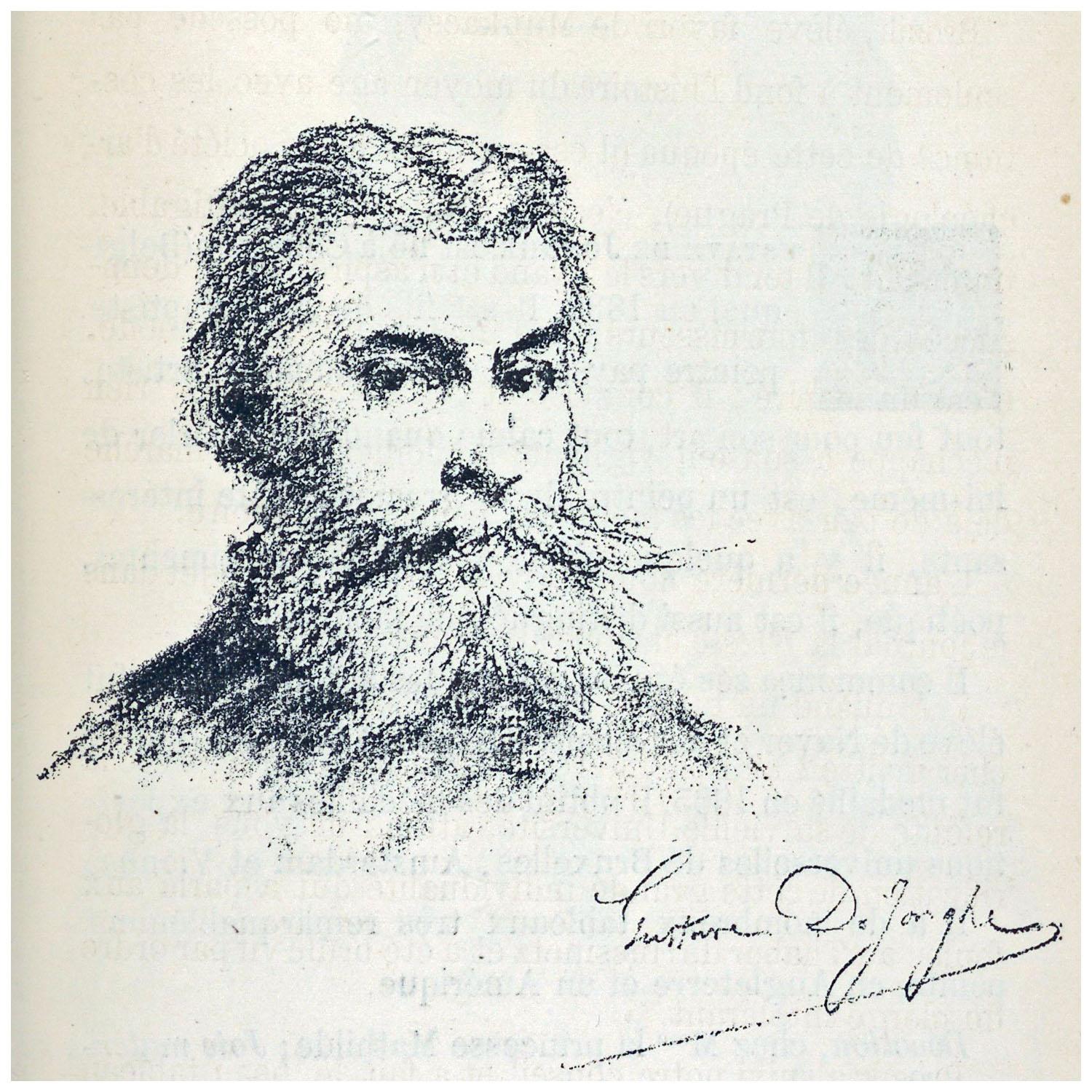Gustave De Jonghe. Autoportrait. 1883