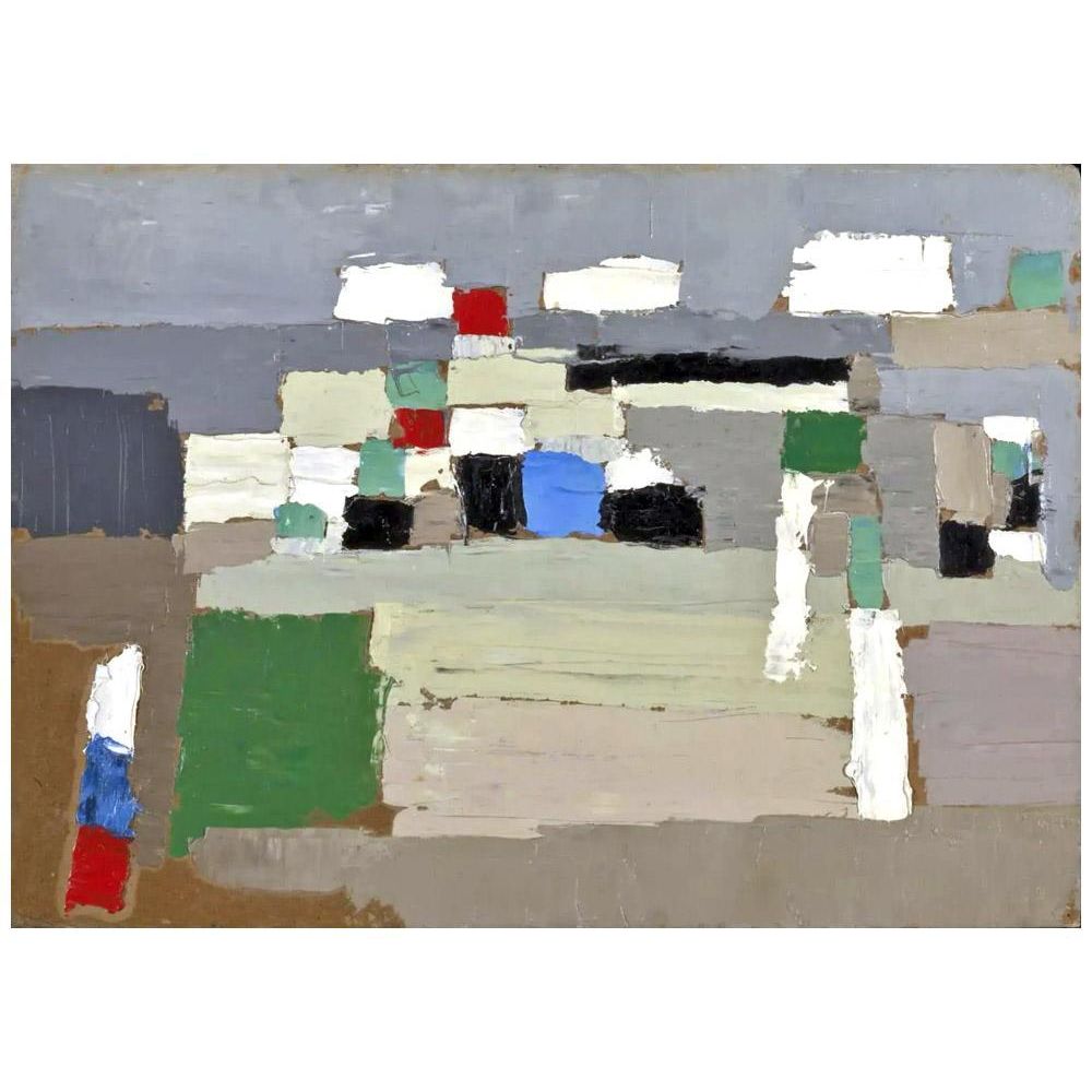 Nicolas de Staёl. Paysage de printemps. 1952. Tate Modern London