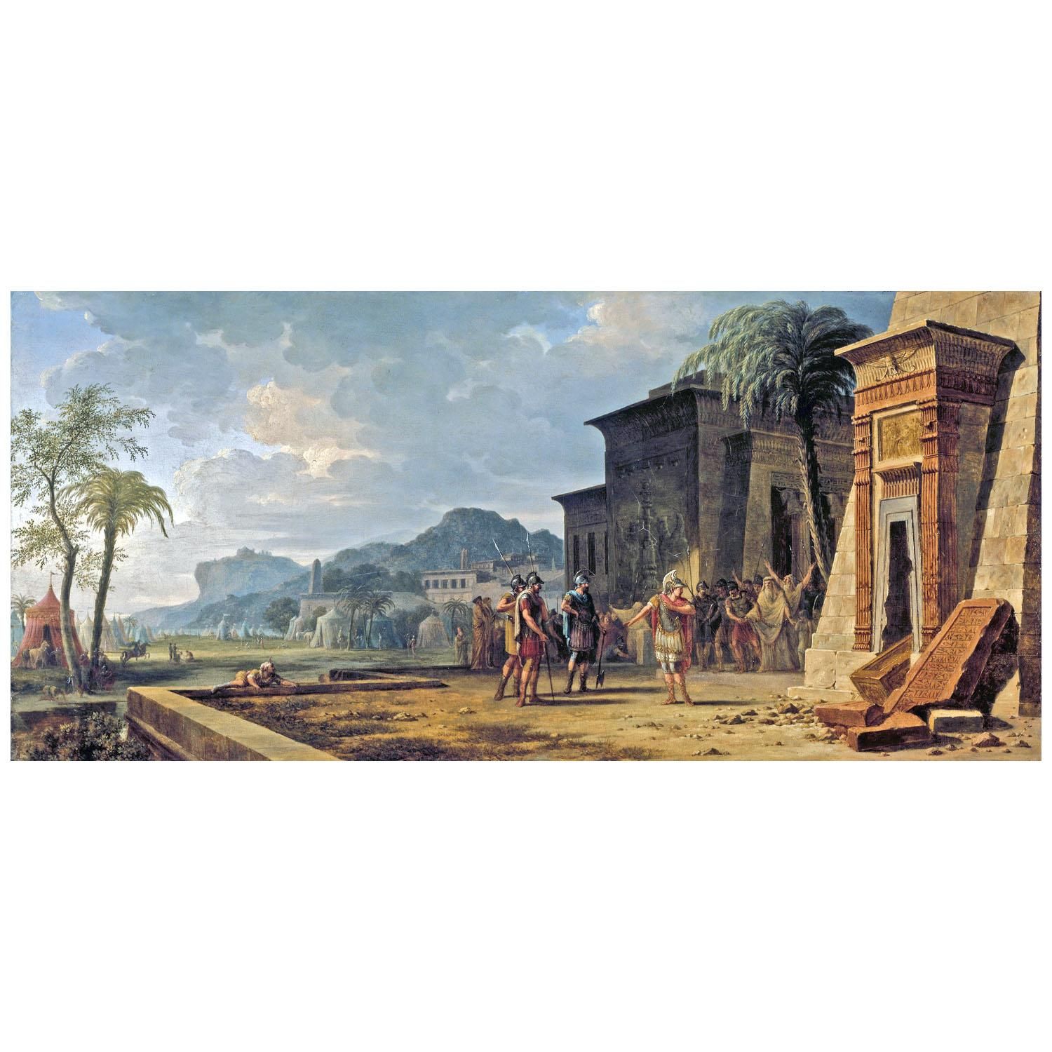 Pierre-Henri de Valenciennes. Alexandre au tombeau de Cyrus le Grand. 1796. Art Institute of Chicago
