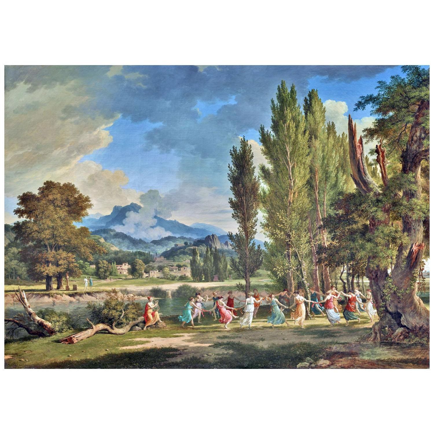 Pierre-Henri de Valenciennes. Danser autour de l'Arbre de mai. 1812. Musée des Augustins Toulouse
