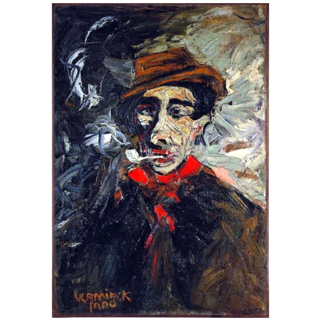 Maurice de Vlaminck. Portrait de pere Bouju. 1900. Centre Pompidou Paris