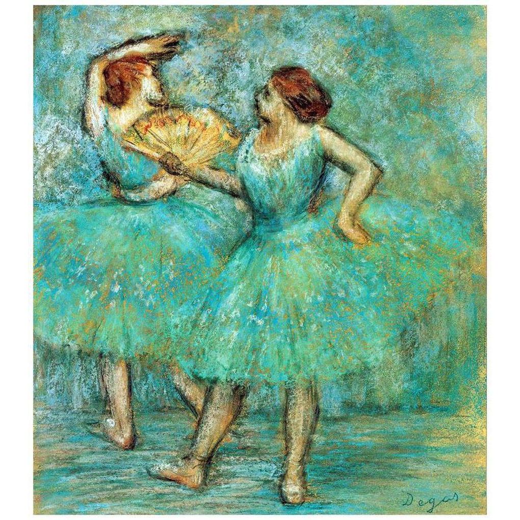 Эдгар Дега. Две балерины. 1905. Альбертина, Вена