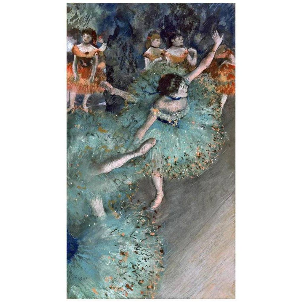 Эдгар Дега. Танцовщица в зеленом. 1877-79. Музей Тиссена-Борнемисы