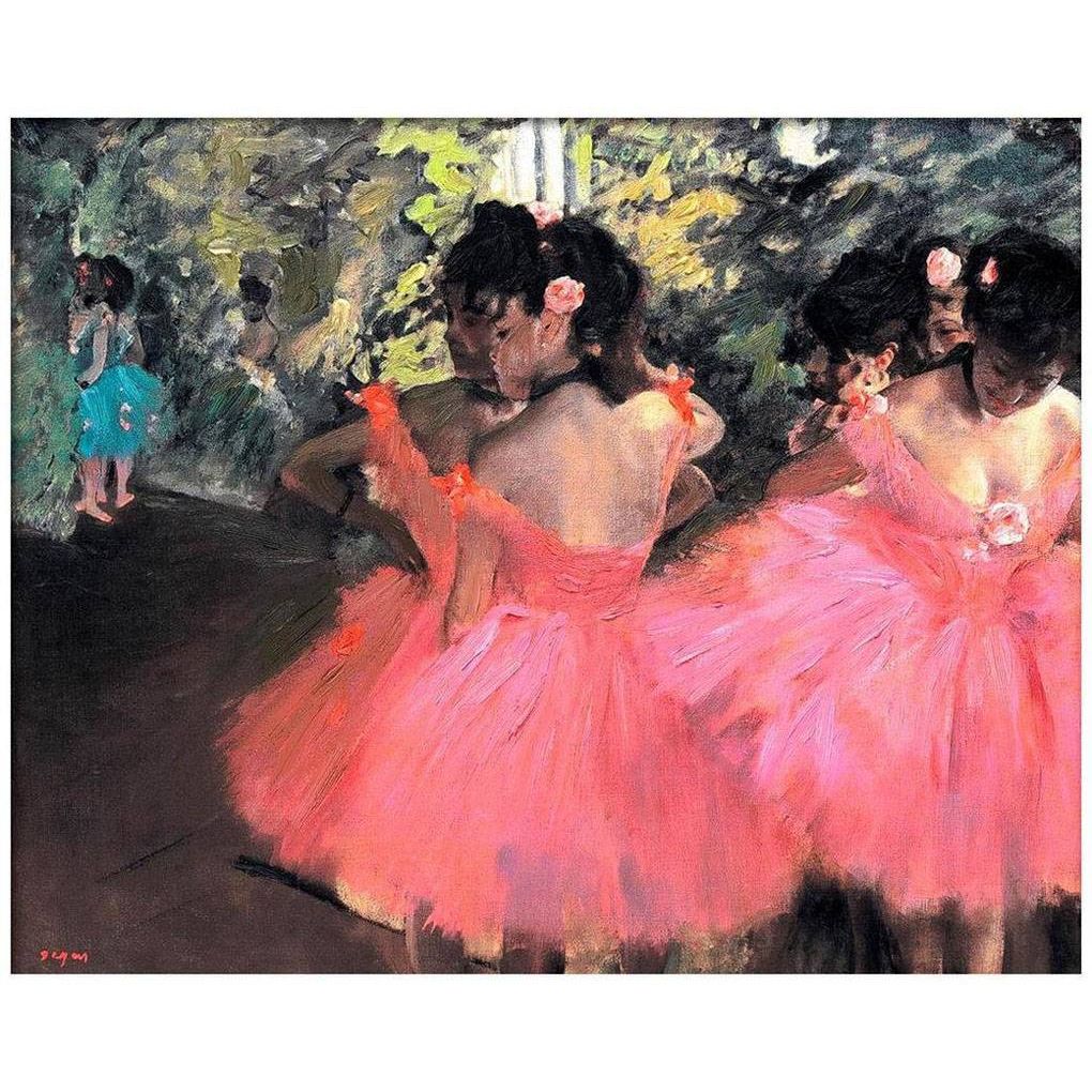 Эдгар Дега. Балерины в розовом. 1884. Глиптотека Карлсберга, Копенгаген
