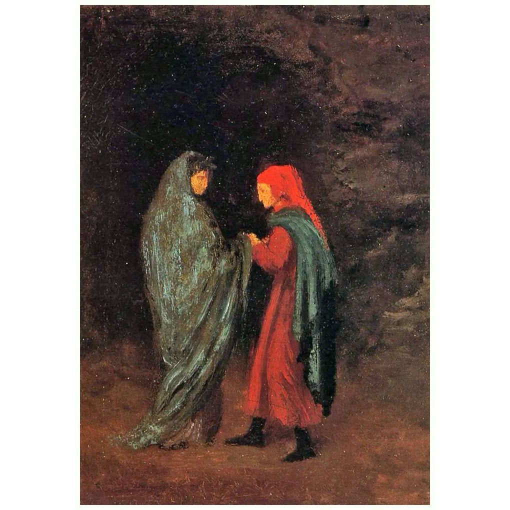 Эдгар Дега. Вергилий и Данте. 1858. Частная коллекция