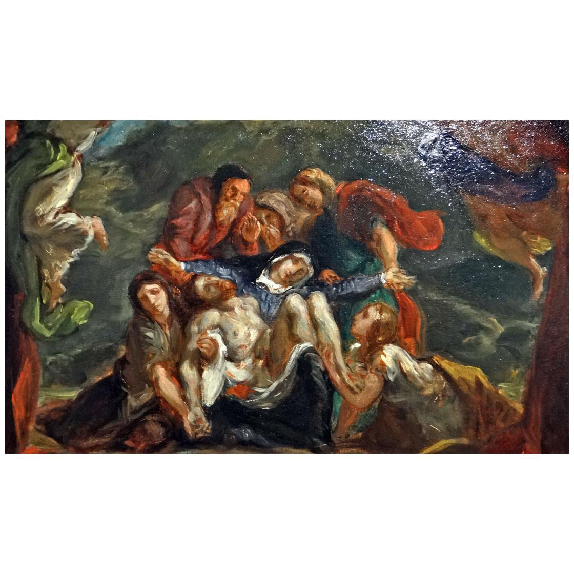 Eugene Delacroix. Pieta. 1843. Musee Delacroix Paris