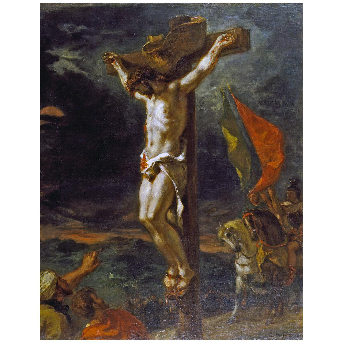Eugene Delacroix. Crucifixion. 1845. Boijmans Van Beuningen Rotterdam