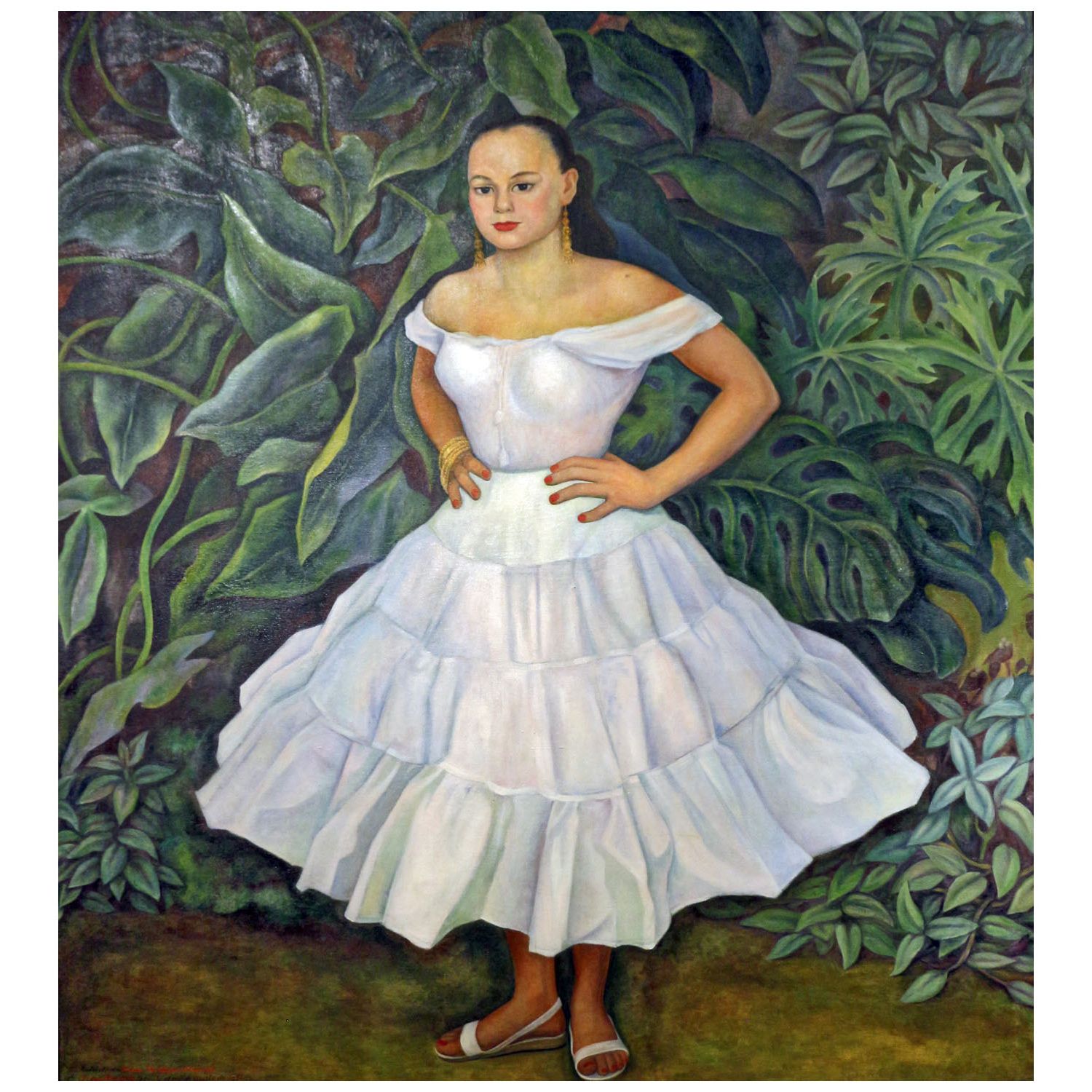 Diego Rivera. Portrait of Irene Phillips. 1955. Museo Dolores Olmedo
