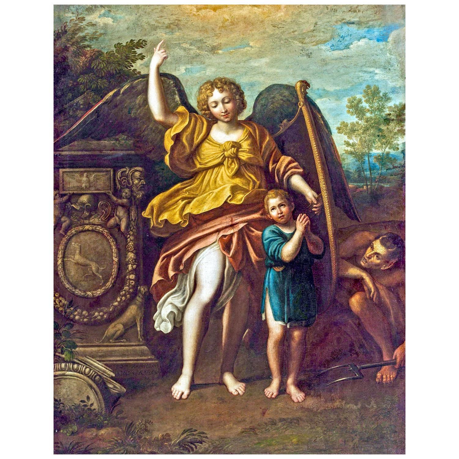 Domenichino. Angelo custode. 1615. Private collection