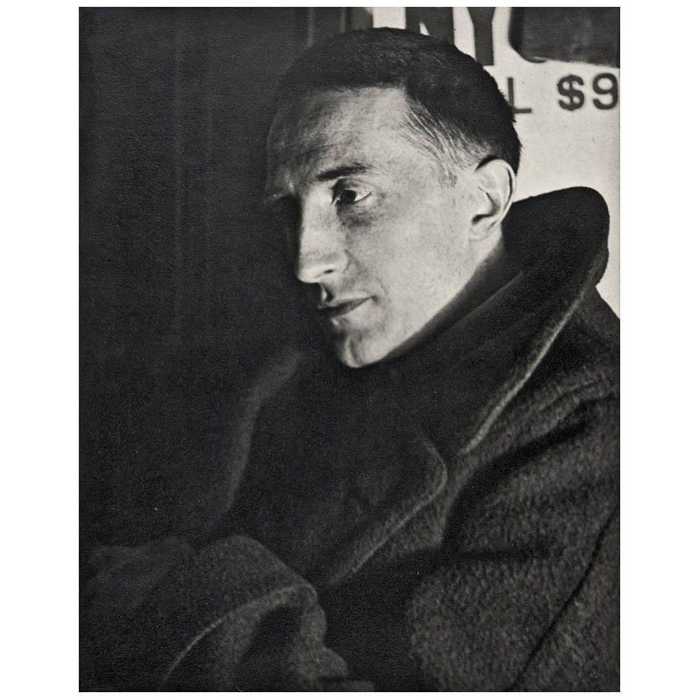 Man Ray. Portrait of Marcel Duchamp. 1920-1921