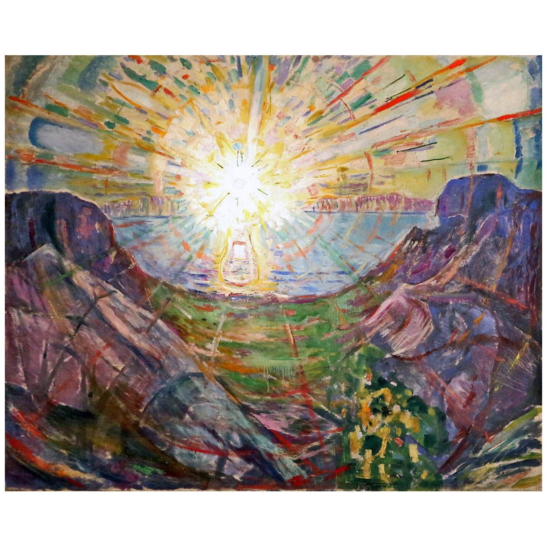 Эдвард Мунк. Солнце. 1910-1913