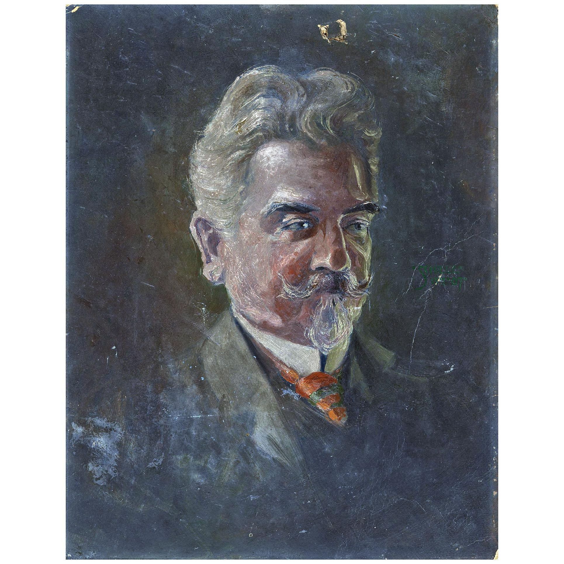 Egon Schiele. Leopold Czihaczek. 1907. Museum der Stadt Wien