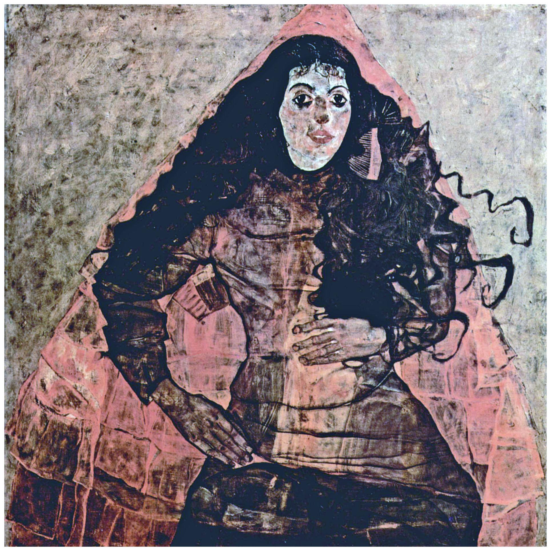 Egon Schiele. Trude Engel. 1915. Lentos Kunstmuseum Linz