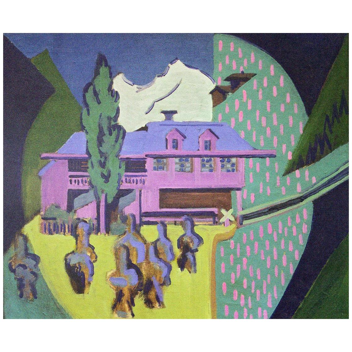 Ernst Ludwig Kirchner. Violet House. 1938. Private collection