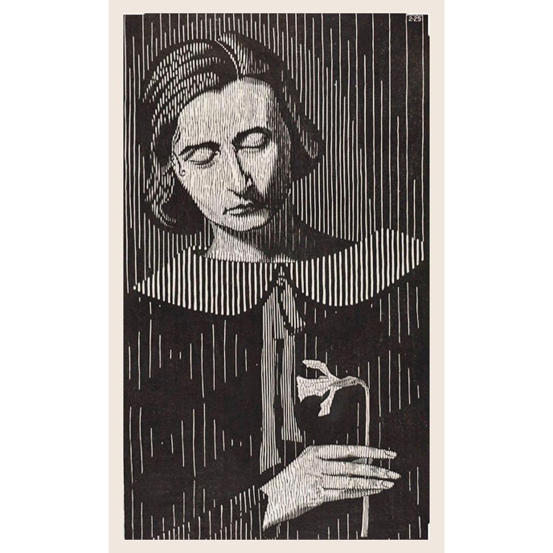 Maurits Cornelis Escher. Jetta. Portrait of G. Escher. 1925