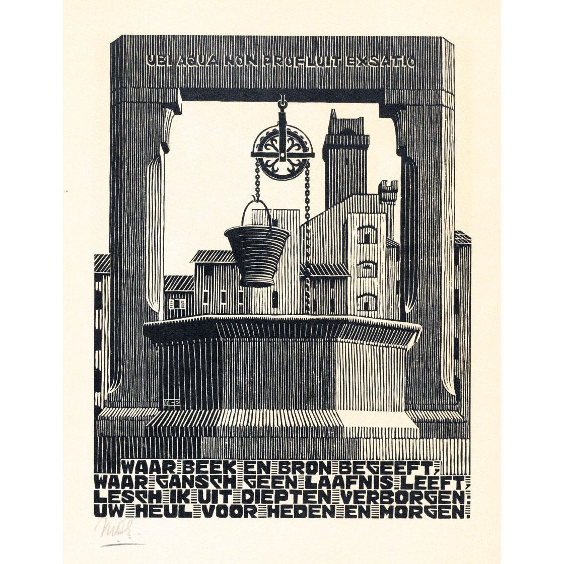 Maurits Cornelis Escher. Weil. 1931