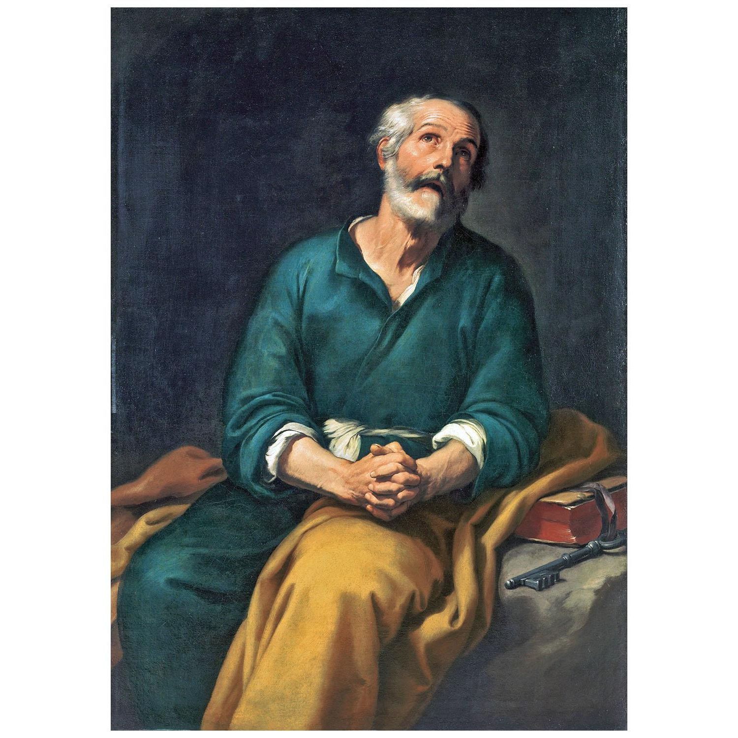 Bartolome Esteban Murillo. San Pedro en lágrimas. 1650. Museo de Bellas Artes Bilbao