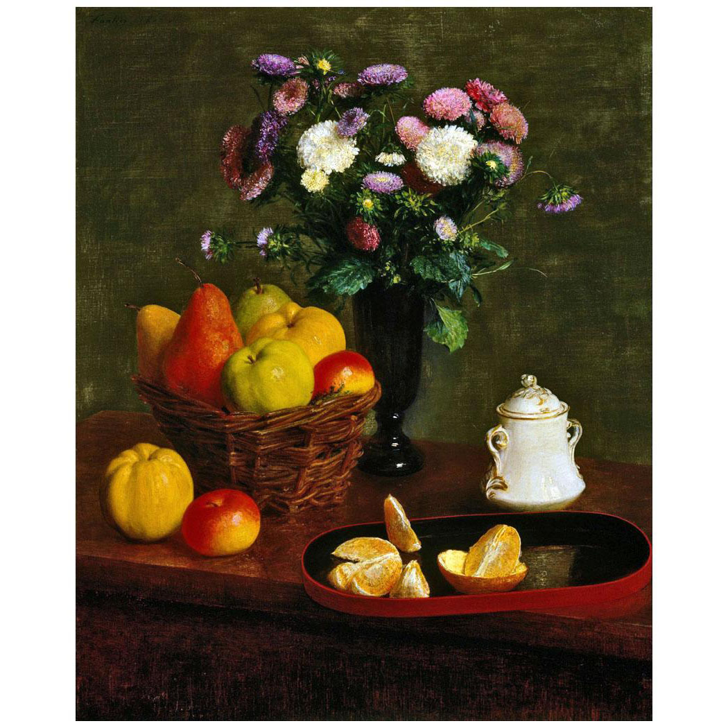 Henri Fantin-Latour. Fleurs et Fruits. 1866. NSW Art Gallery