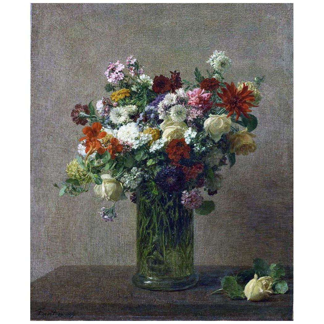 Henri Fantin-Latour. Fleurs de Normandie. 1887. Rijksmuseum, Amsterdam