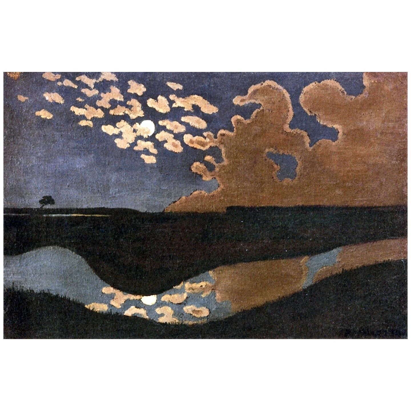 Felix Vallotton. Clair de lune. 1895. Musee d’Orsay