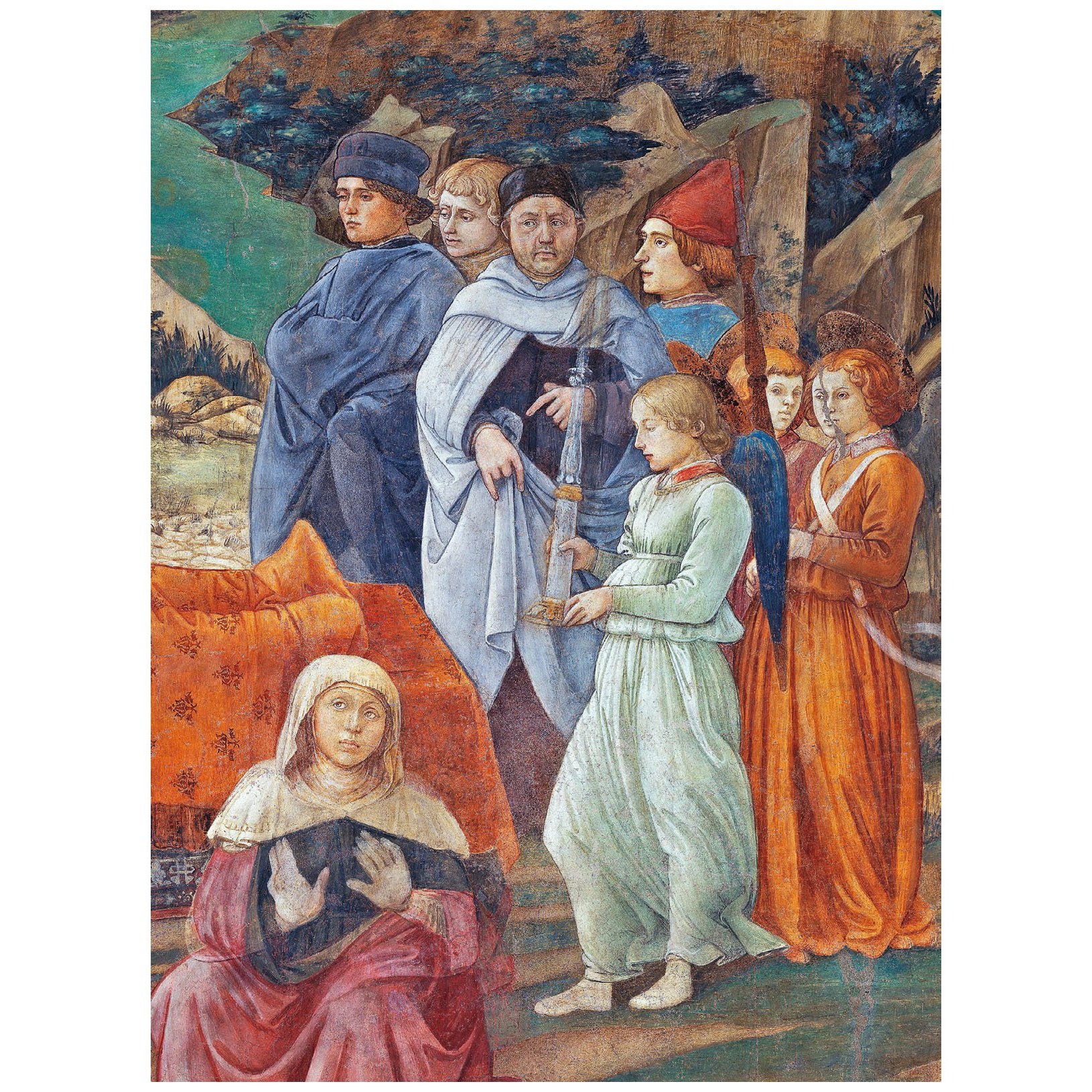 Fra Folippo Lippi. Le storie della Vergine. 1466. Duomo di Spoleto
