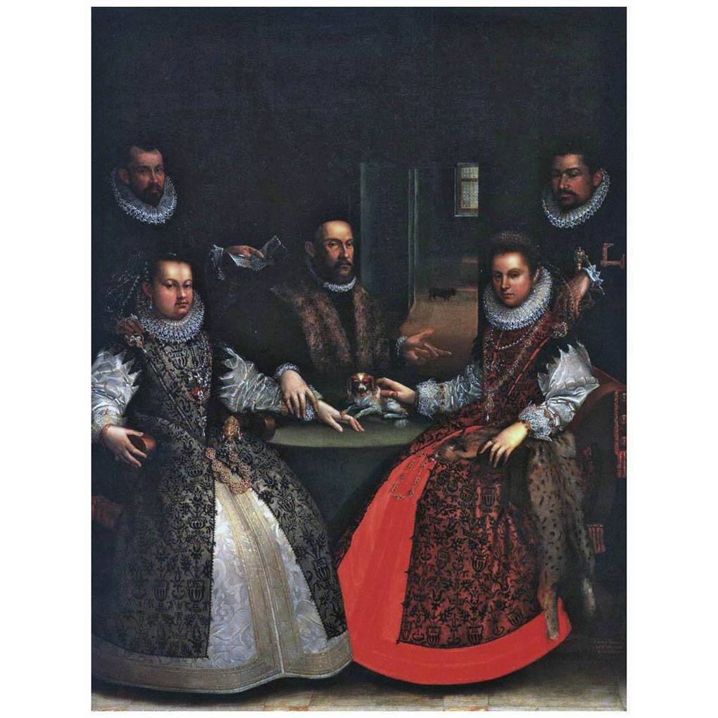 Lavinia Fontana. Gozzdini Family. 1584. Pinacoteca Nazionale, Bologna