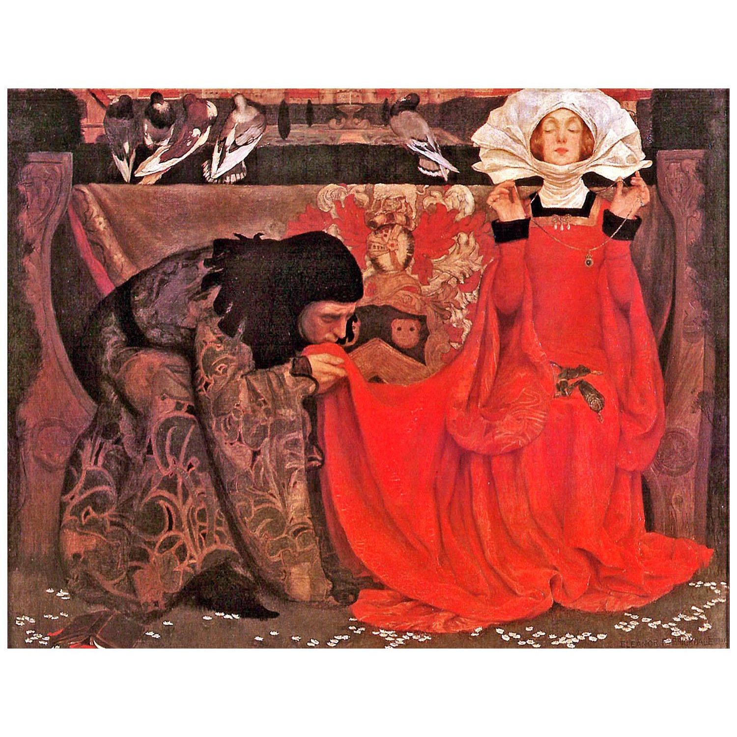 Eleanor Fortescue-Brickdale. The Pale Complexion of True Love. 1899