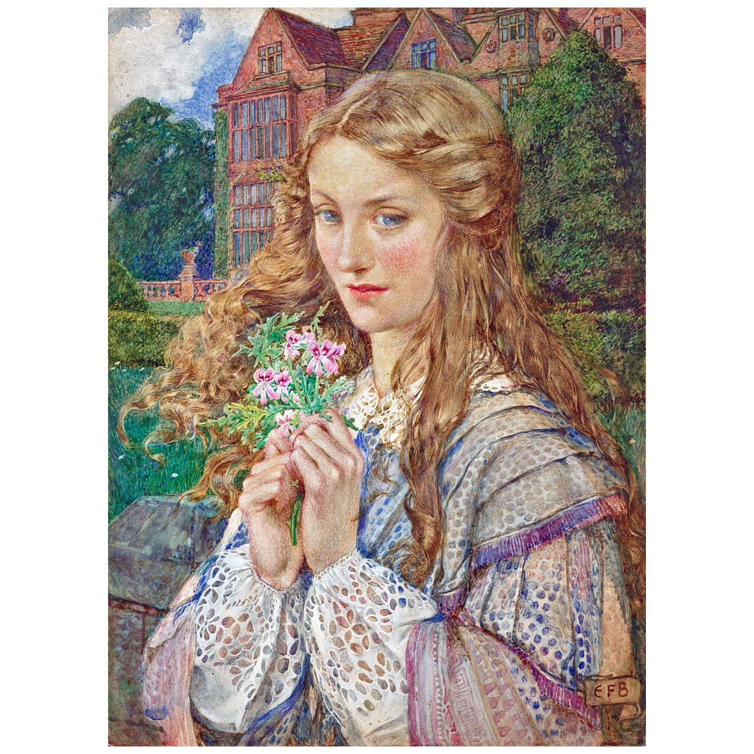 Eleanor Fortescue-Brickdale. Evelyn Hope. 1908