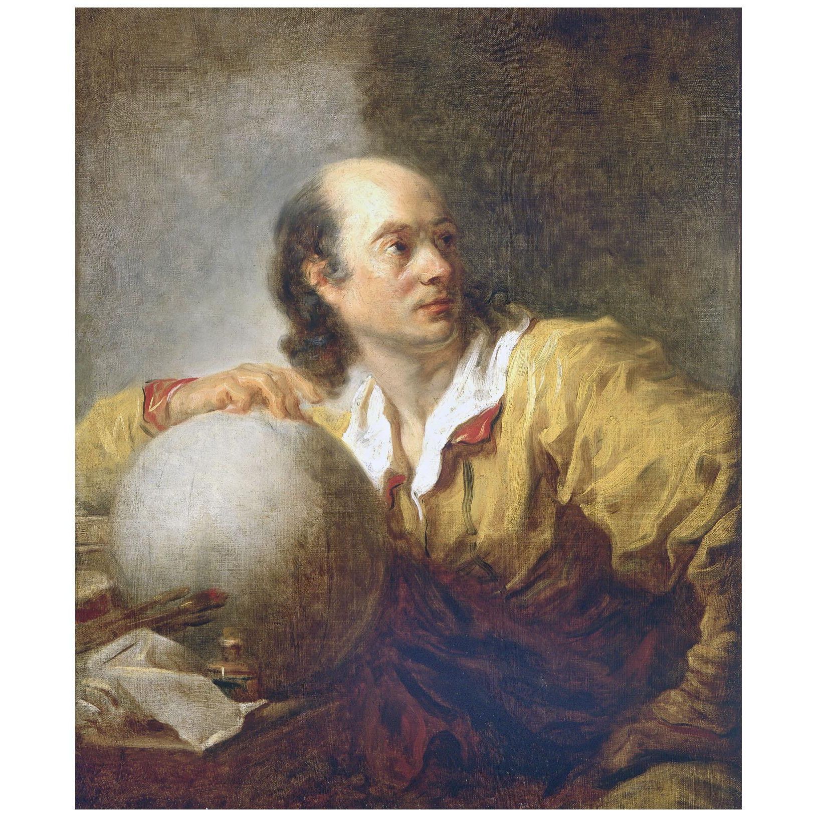 Jean Honore Fragonard. Jérôme de La Lalande. 1769. Petit Palais Paris