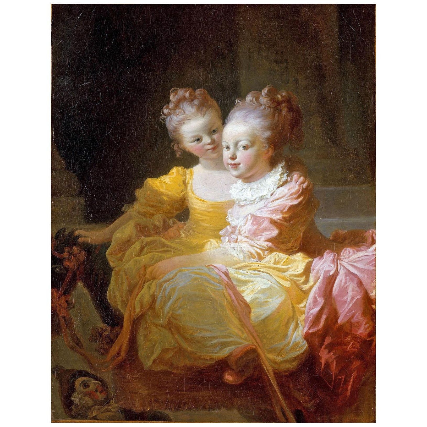 Jean Honore Fragonard. Les deux soeurs. 1769. Metropolitan Museum NY