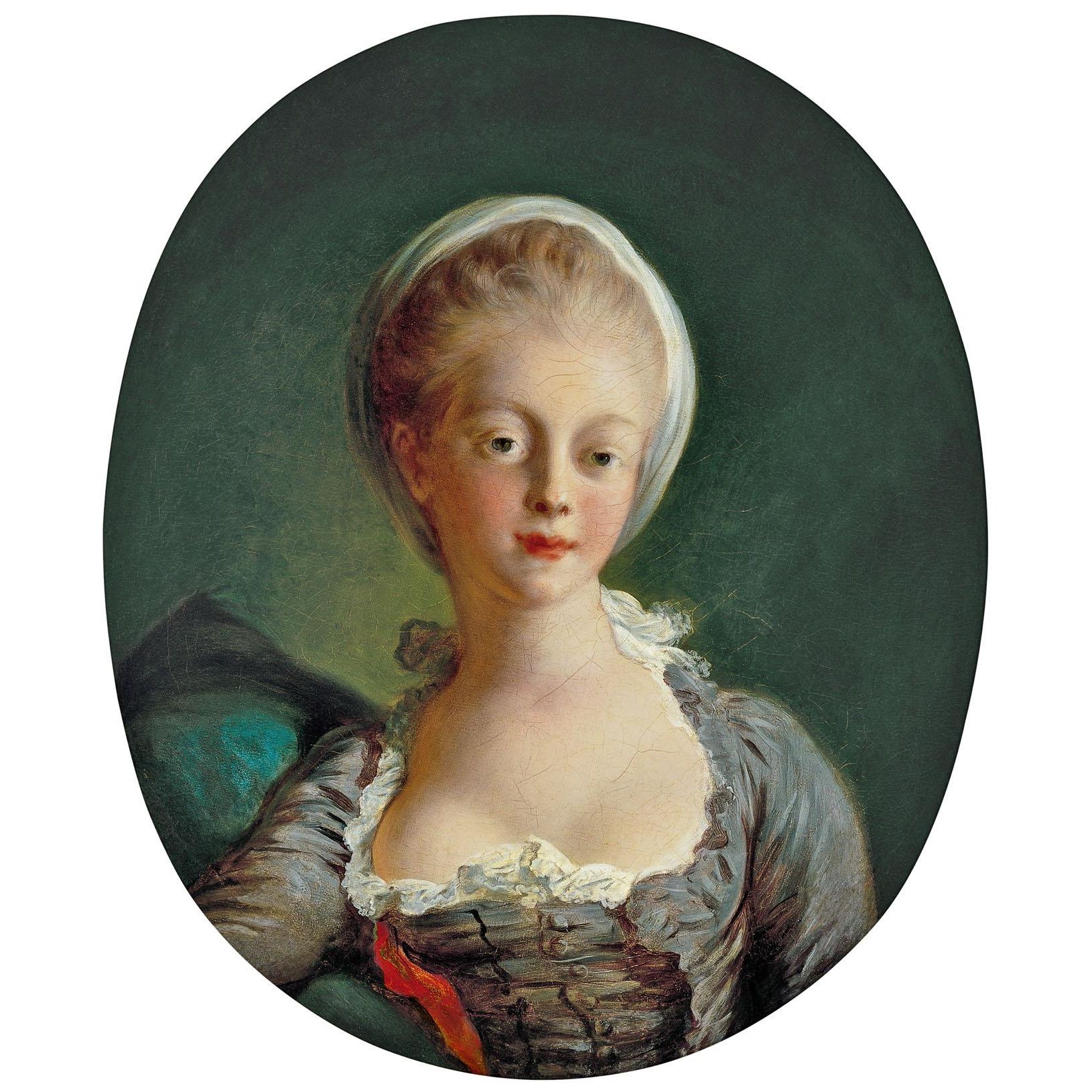 Jean Honore Fragonard. Portrait d'une jeune femme. 1770 Thyssen-Bornemisza Madrid